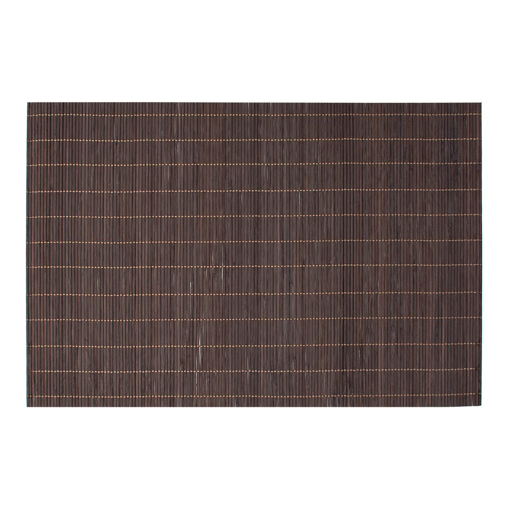 Mimo Style Jogo Americano de Bambu Claro com 4 Unidades 45x30 para Mesa, Cozinha e Sala de Jantar - Moderno Sofisticado Sustentável e Ecológico - Com Resistência Térmica e Evita Manchas