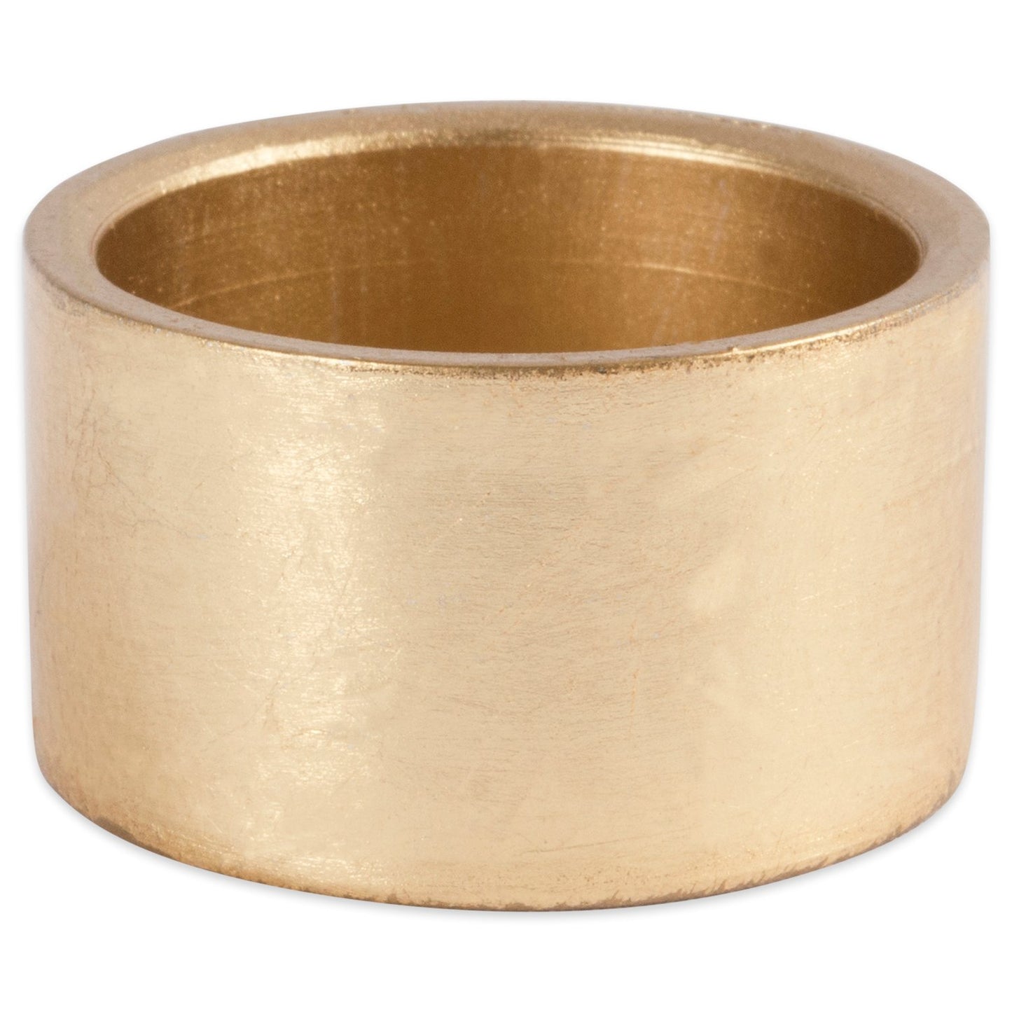 DII Coleção de anéis de guardanapo básico, decorativo, dourado, tamanho único, 6 unidades